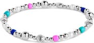 Sterling Forever Truvy Freshwater Pearl & Bead Stretch Bracelet