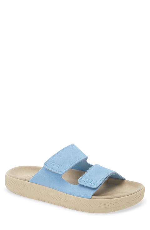 Etna Suede Slide Sandal (Men)