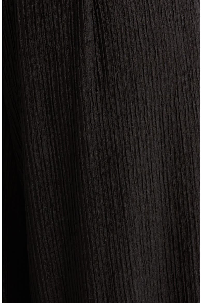 Noelia Crinkled High Waist Ankle Wide Legs, Alternate, color, BLACK