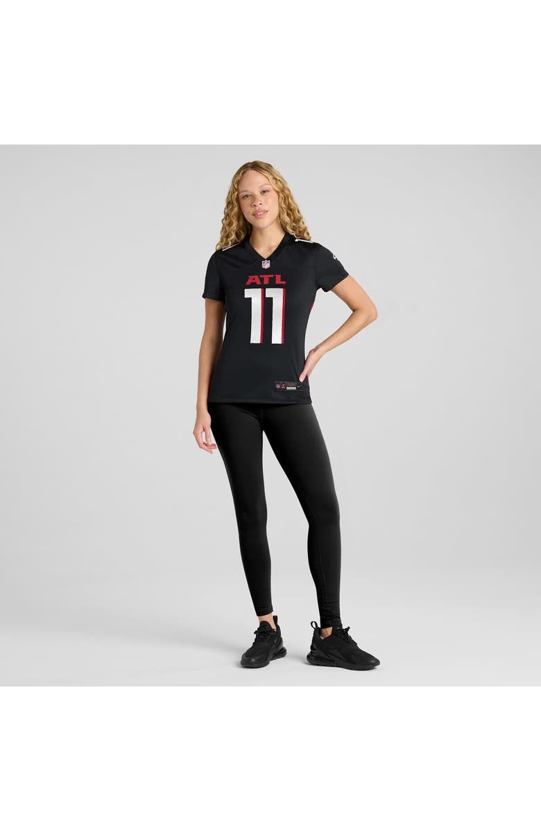 Nike Women's Nike Jalon Walker Black Atlanta Falcons Team Game Jersey, Alternate, color, Black