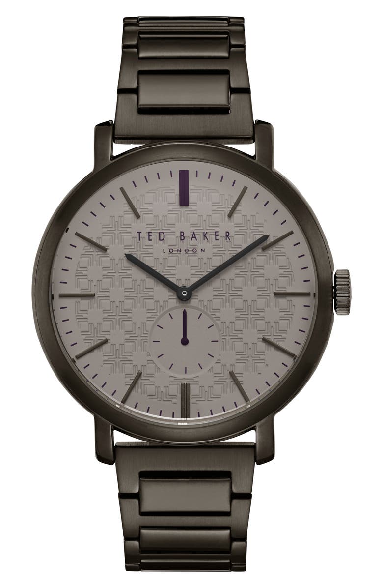 Ted Baker London Trent Bracelet Watch, 44mm, Main, color, 