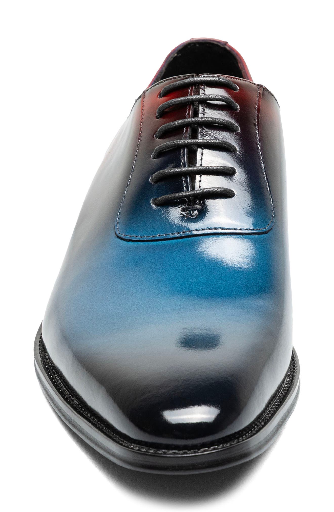 Stacy Adams Shaffer Plain Toe Oxford, Alternate, color, Navy Multi