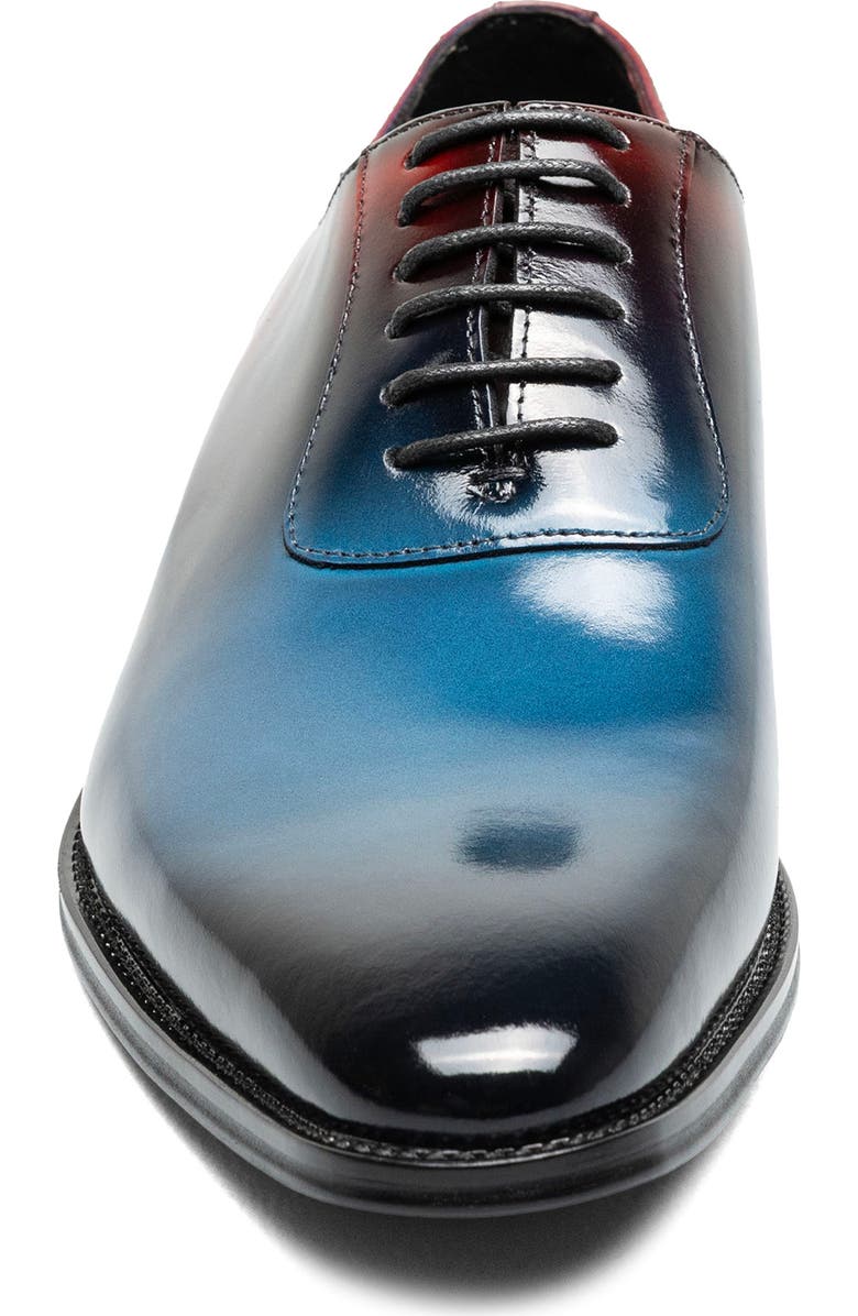 Stacy Adams Shaffer Plain Toe Oxford, Alternate, color, Navy Multi