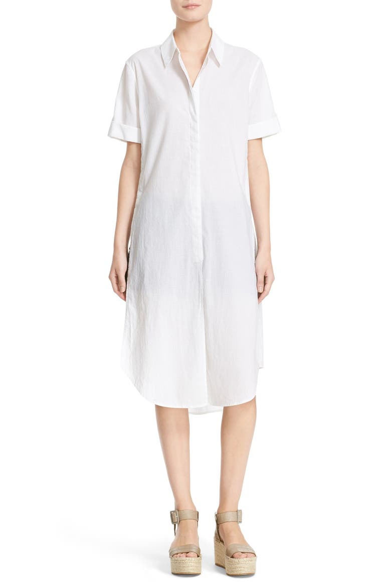 'Pascal' Short Sleeve Tunic, Main, color, BRIGHT WHITE
