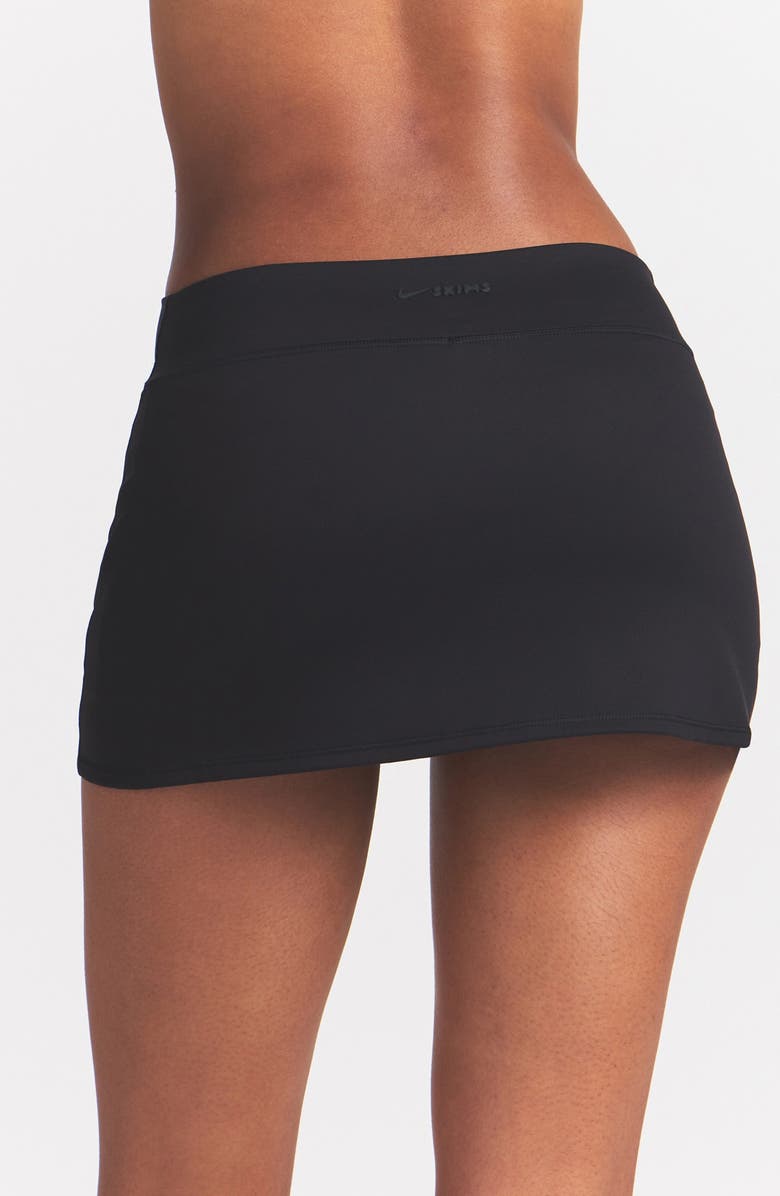 NikeSKIMS Matte Skort, Alternate, color, Nskm Obsidian