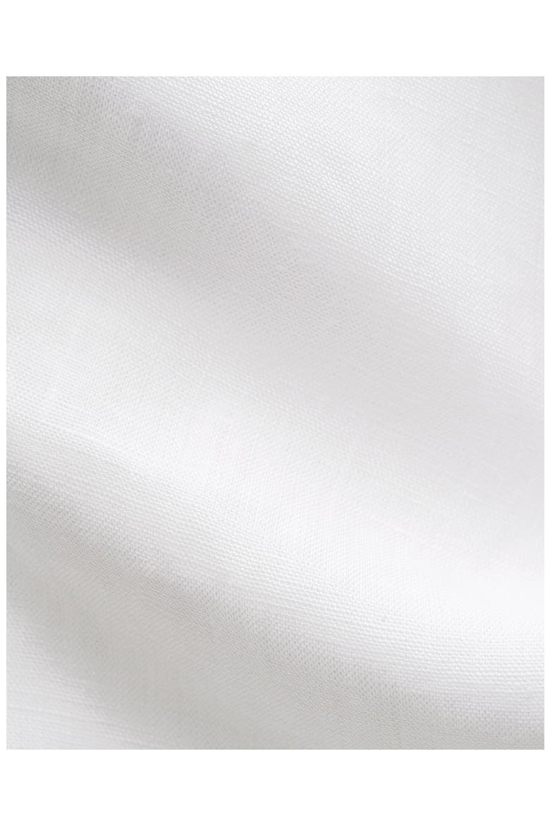 Regular Fit Linen Dress Shirt, Alternate, color, WHITE