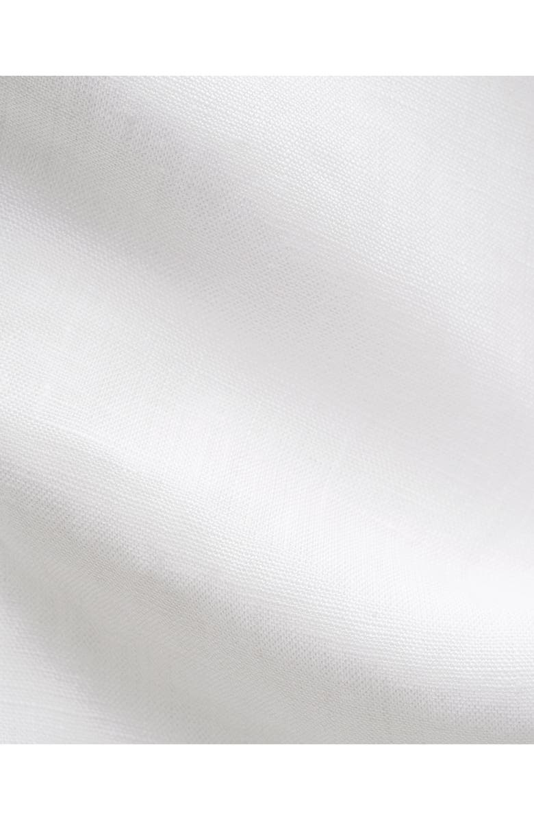 Eton Regular Fit Linen Dress Shirt, Alternate, color, White