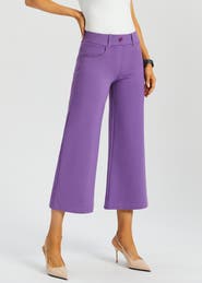 Betabrand 7 Pocket DPYP Dress Pant Yoga Pant Crop Wide