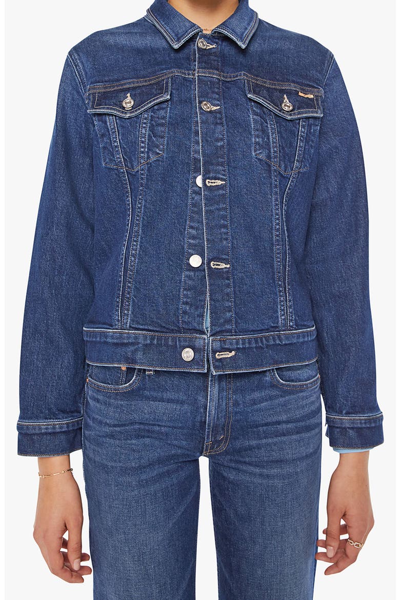 The Bruiser Denim Trucker Jacket, Main, color, PERFECTLY IMPERFECT