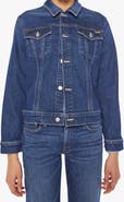 MOTHER The Bruiser Denim Trucker Jacket