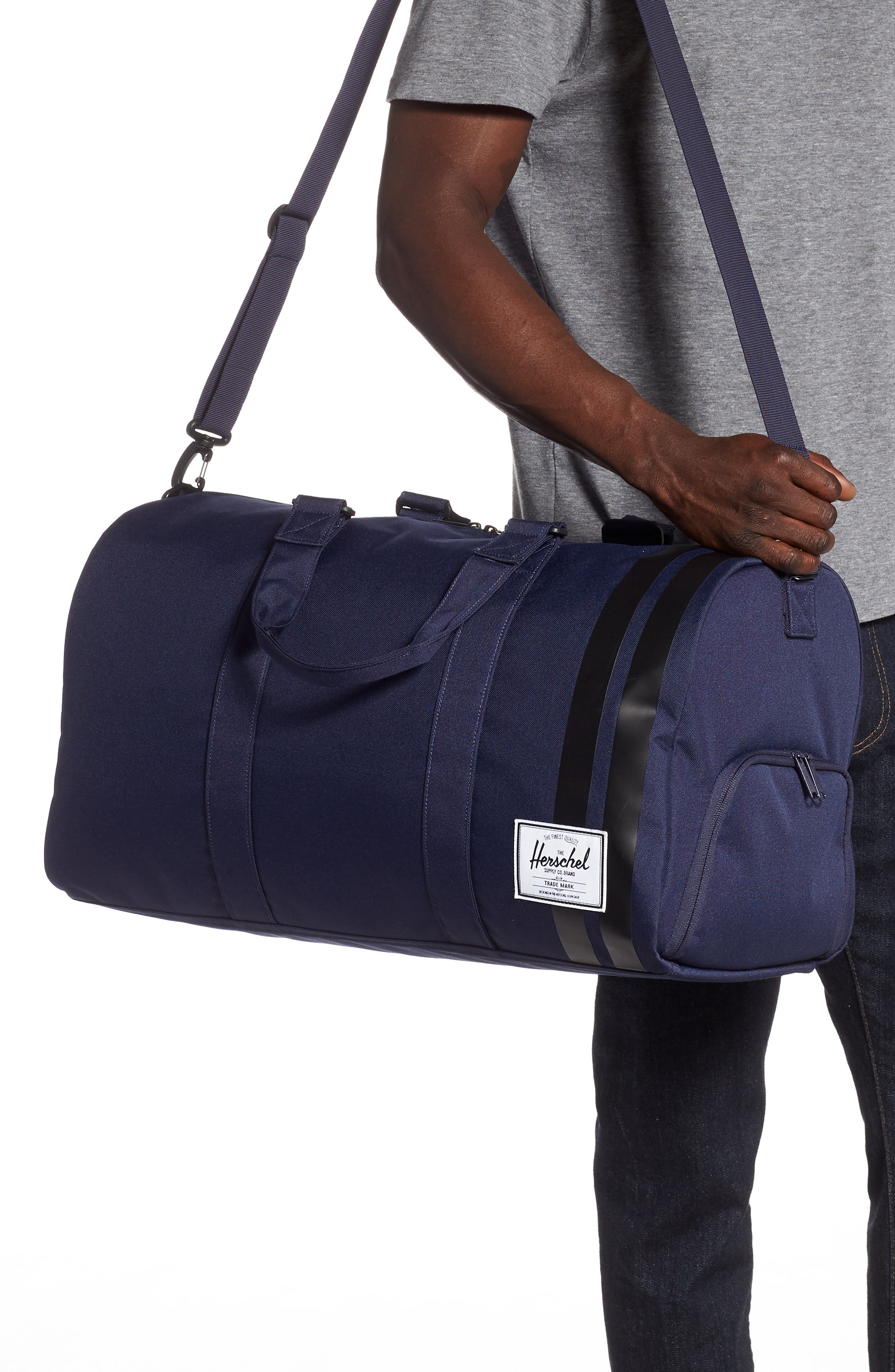 Herschel Supply Co. Canvas Duffle Bag, Alternate, color, 