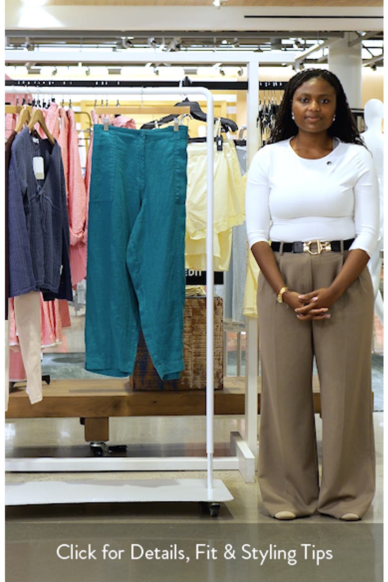 Saltings Cropped Linen Pants video
