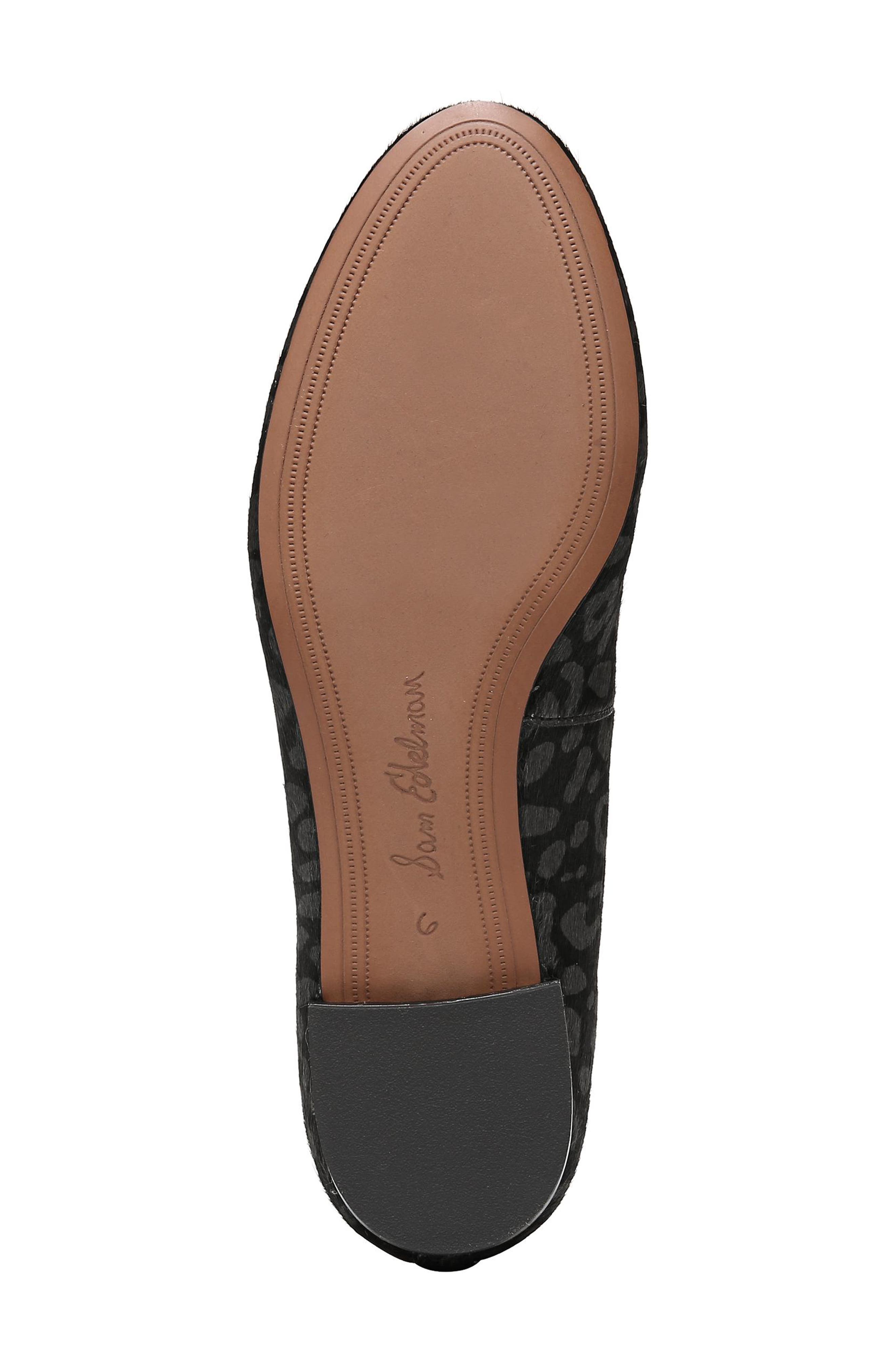 Jordy Flat, Alternate, color, BLACK/ GREY CHEETAH BRAHMA