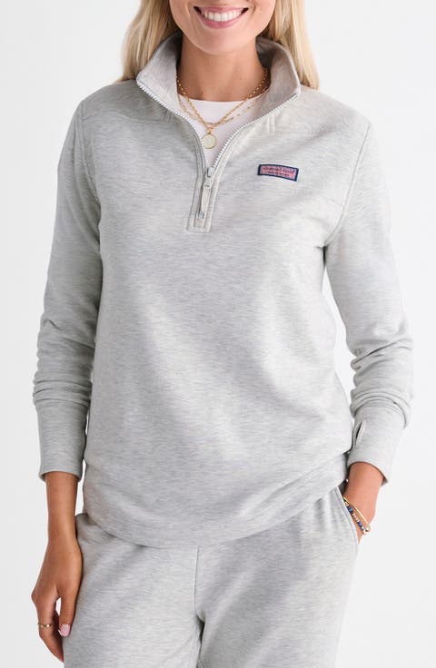 Dreamcloth Relaxed Half Zip Sweatshirt