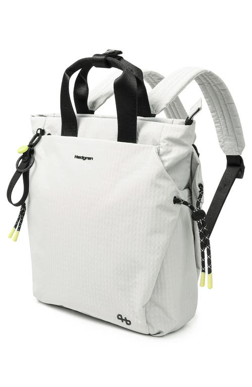 Hedgren Norio Water Repellent Backpack In Vaporous Grey