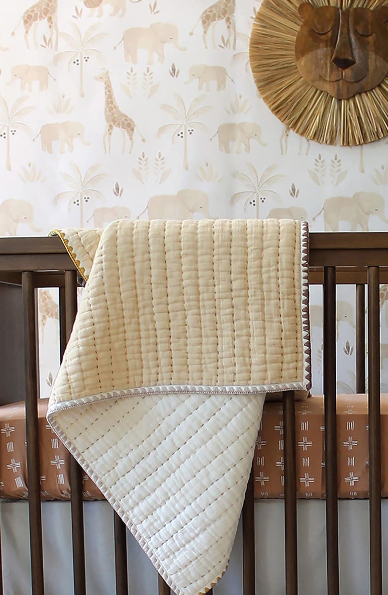 CRANE BABY Safari Animal Wallpaper for Nursery, Alternate, color, 