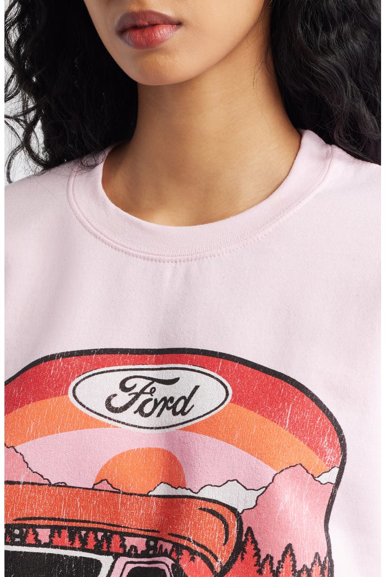Bronco Graphic Sweatshirt, Alternate, color, PINK
