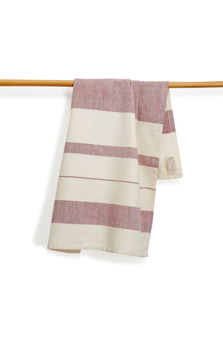 Sustainable Threads SAGE - Handwoven Kitchen Towels - Set of 2, Alternate, color, Bay Leaf