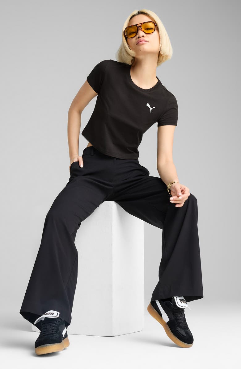 PUMA Wardrobe Essential Baby Tee, Alternate, color, 