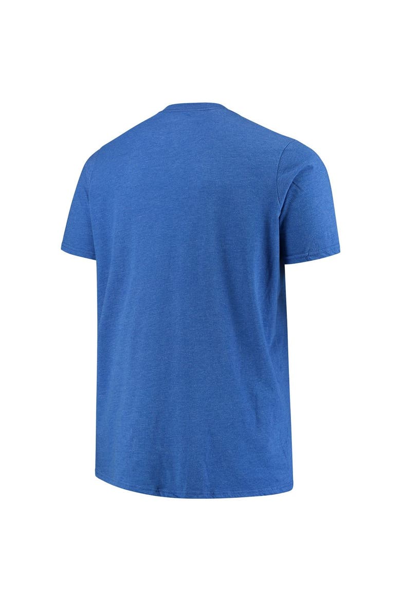 Men's Original Retro Brand Royal Pitt Panthers Big & Tall Mock Twist T-Shirt, Alternate, color, Royal
