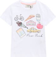 Scotch & Soda Kids' New York Logo Graphic T-Shirt