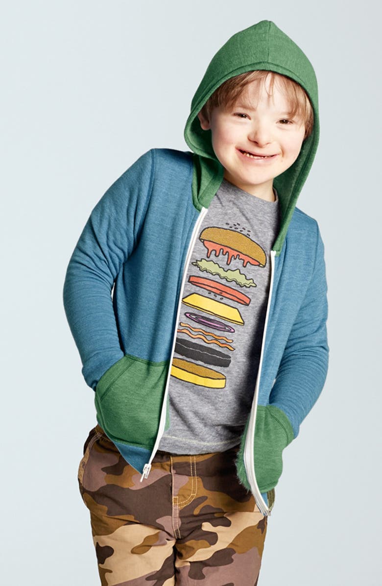 Tucker + Tate Zip Front Hoodie, Main, color,