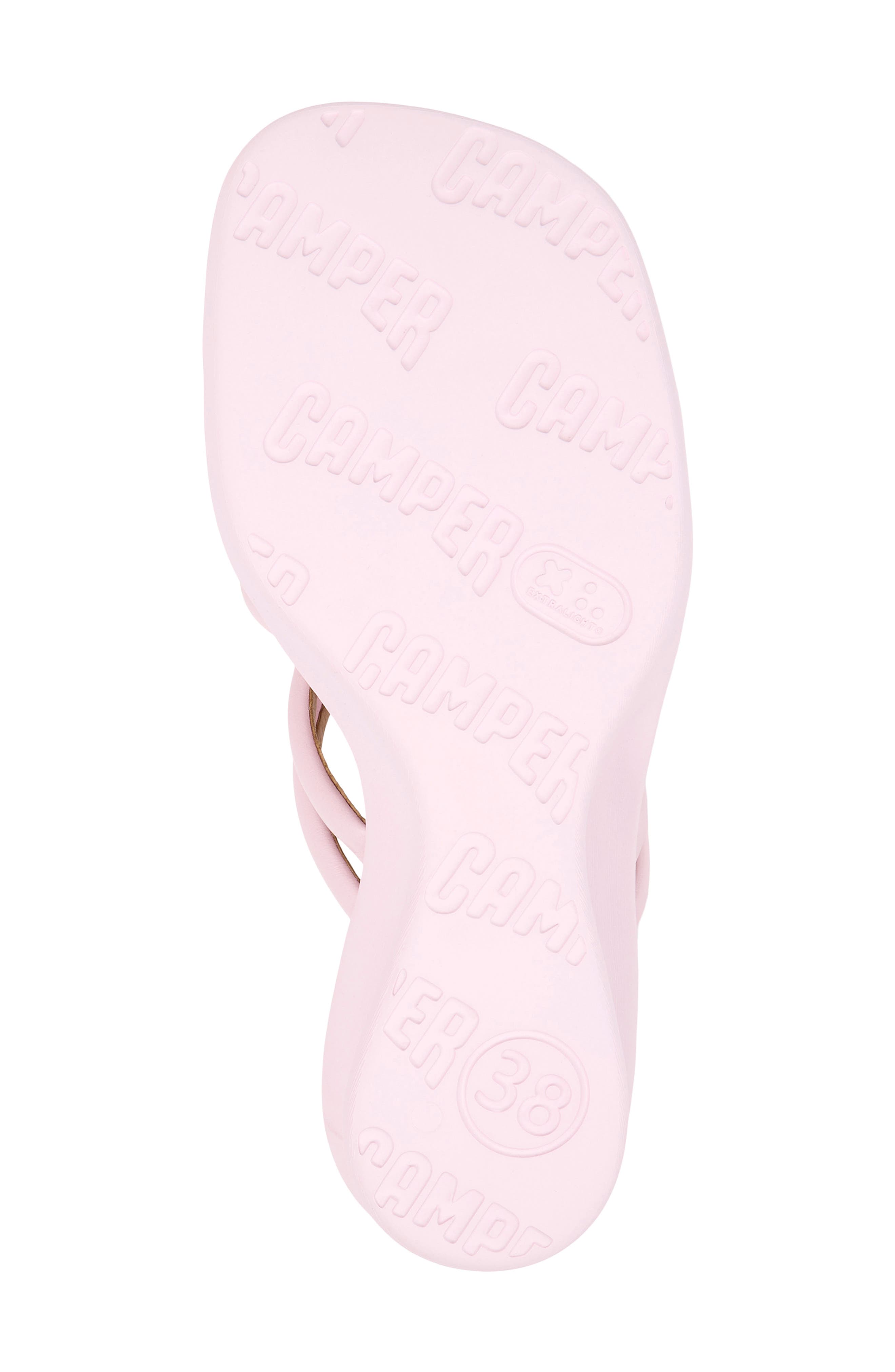 Camper Louise Wedge Sandal, Alternate, color, Light/ Pastel Pink