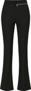 PCFG Zip Detail Skinny Women Flare Pant