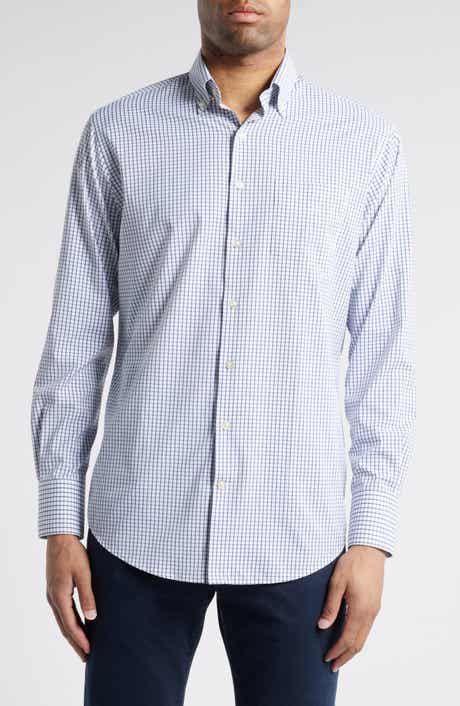 Peter Millar Hanford Performance Twill Button-Down Shirt