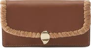 Helen Kaminski Blisse Raffia Trim Wallet