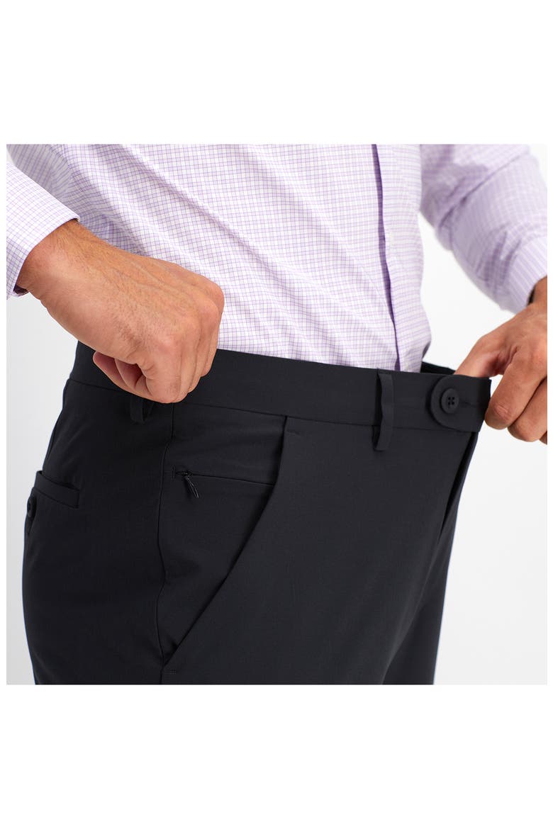 Haggar The Active Series™ Slim Fit Dress Pant, Alternate, color, BLACK