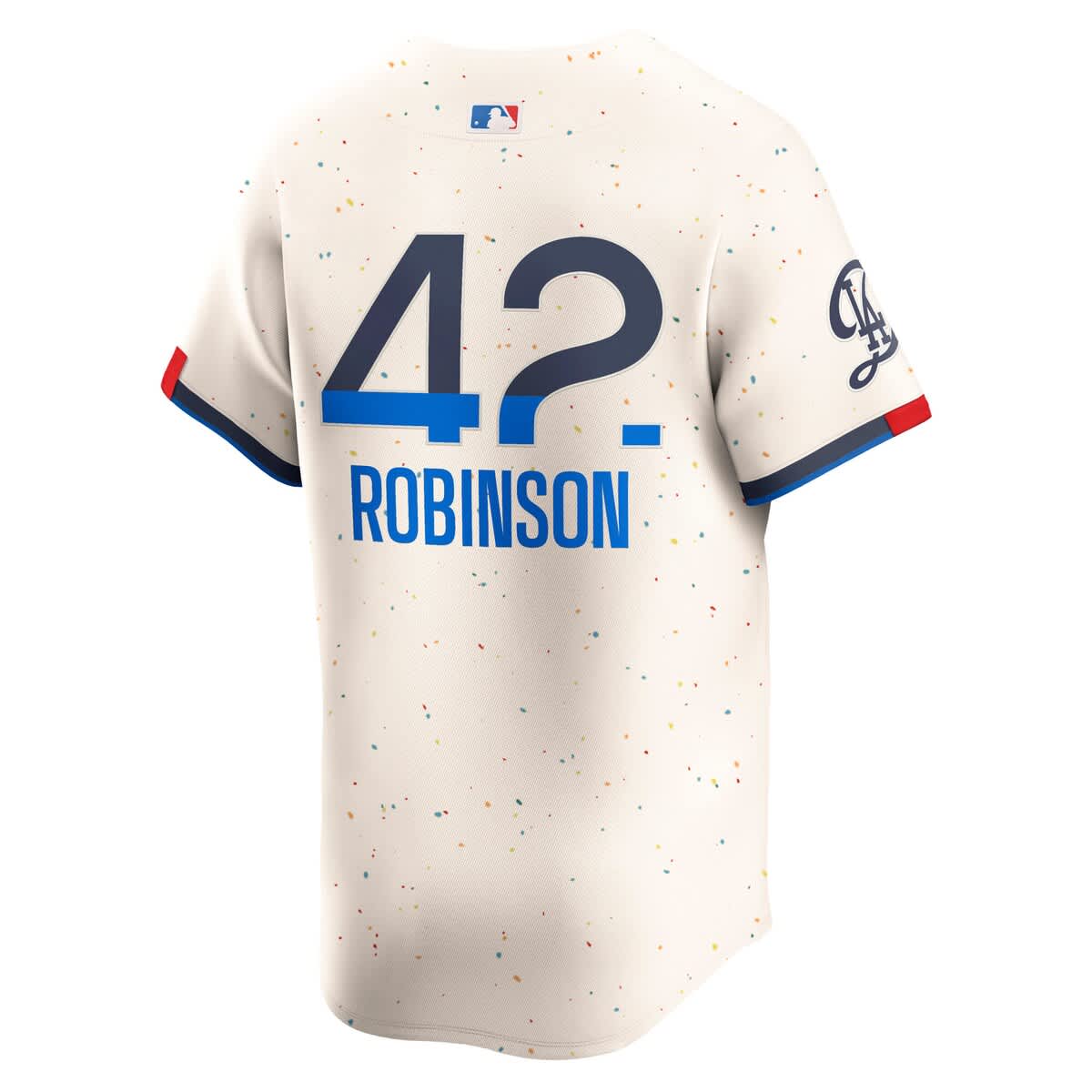 Men's Nike Jackie Robinson Cream Los Angeles Dodgers City Connect