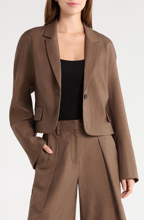 Cropped Blazer