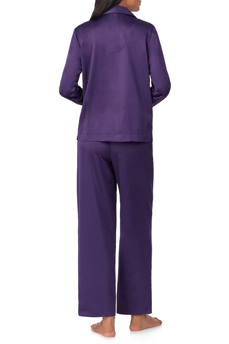 Long Sleeve Pajamas, Alternate, color, AUBERGIN