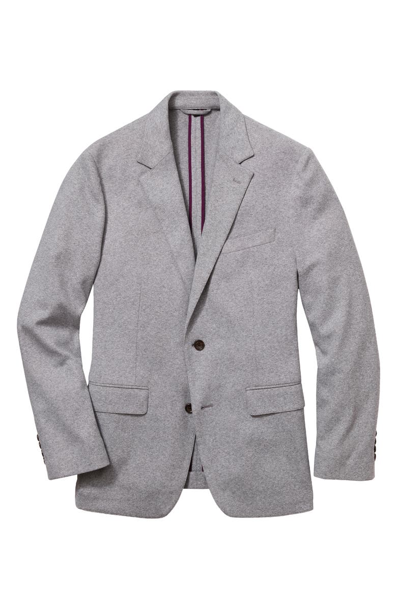 Bonobos Heathered Cotton Piqué Sport Coat, Alternate, color, Light Grey