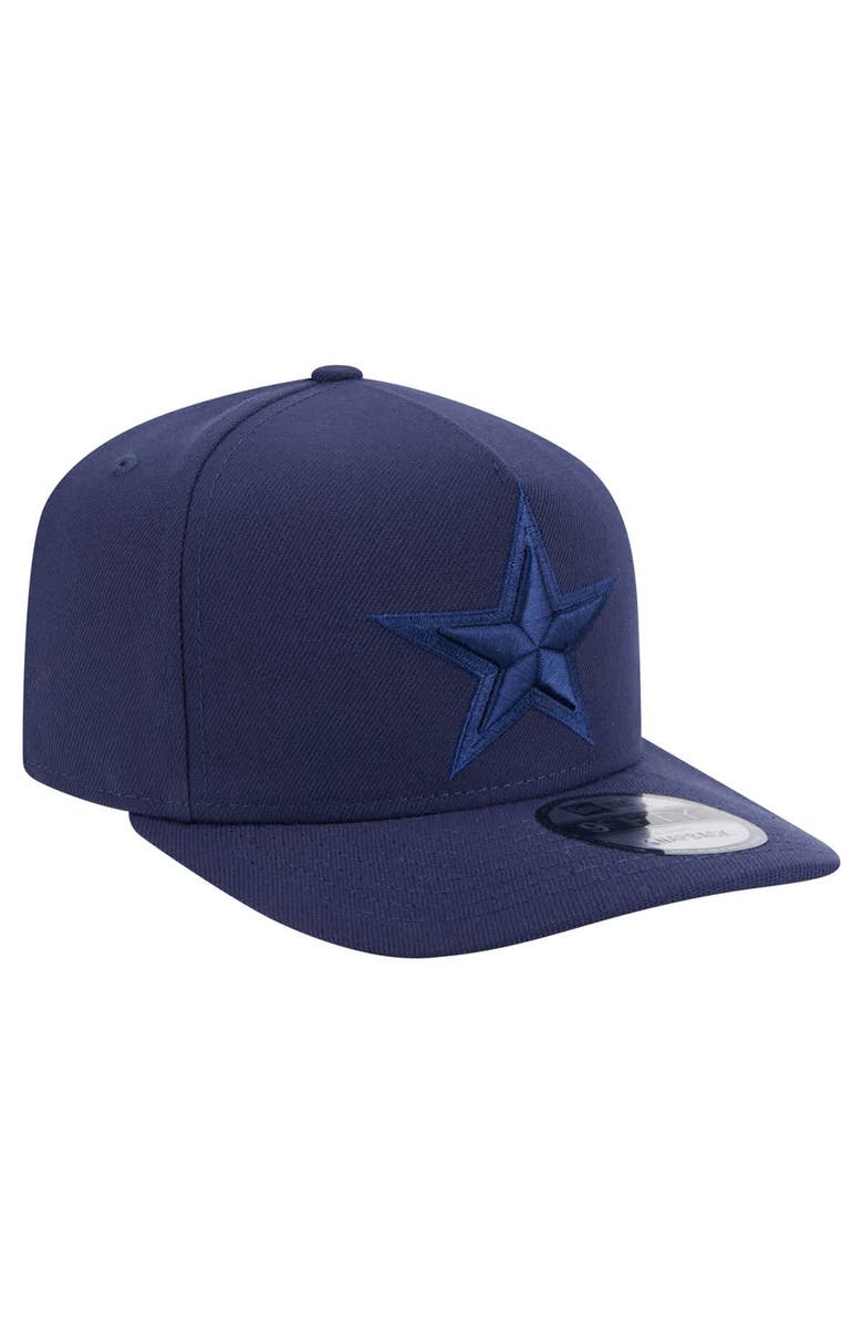 New Era Men's New Era Navy Dallas Cowboys Color Pack 9FIFTY Snapback Hat, Alternate, color, Navy