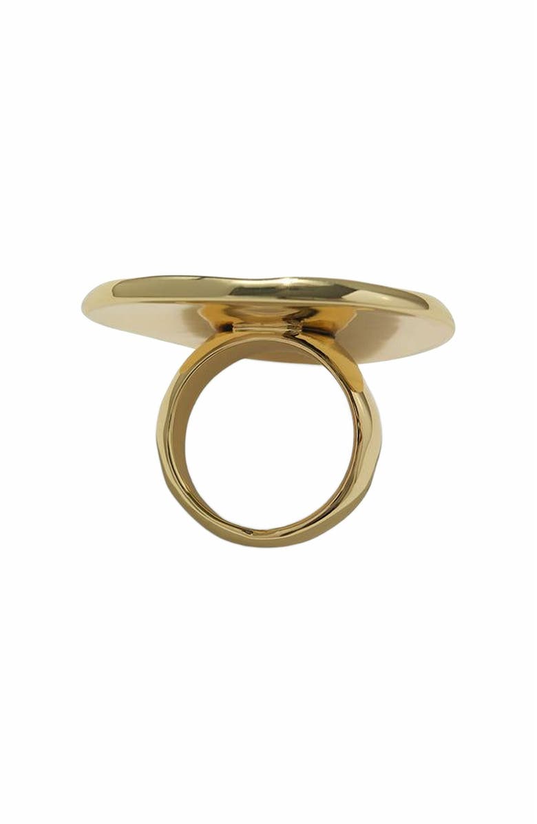 WeWoreWhat Hammered Plate Ring, Alternate, color, 