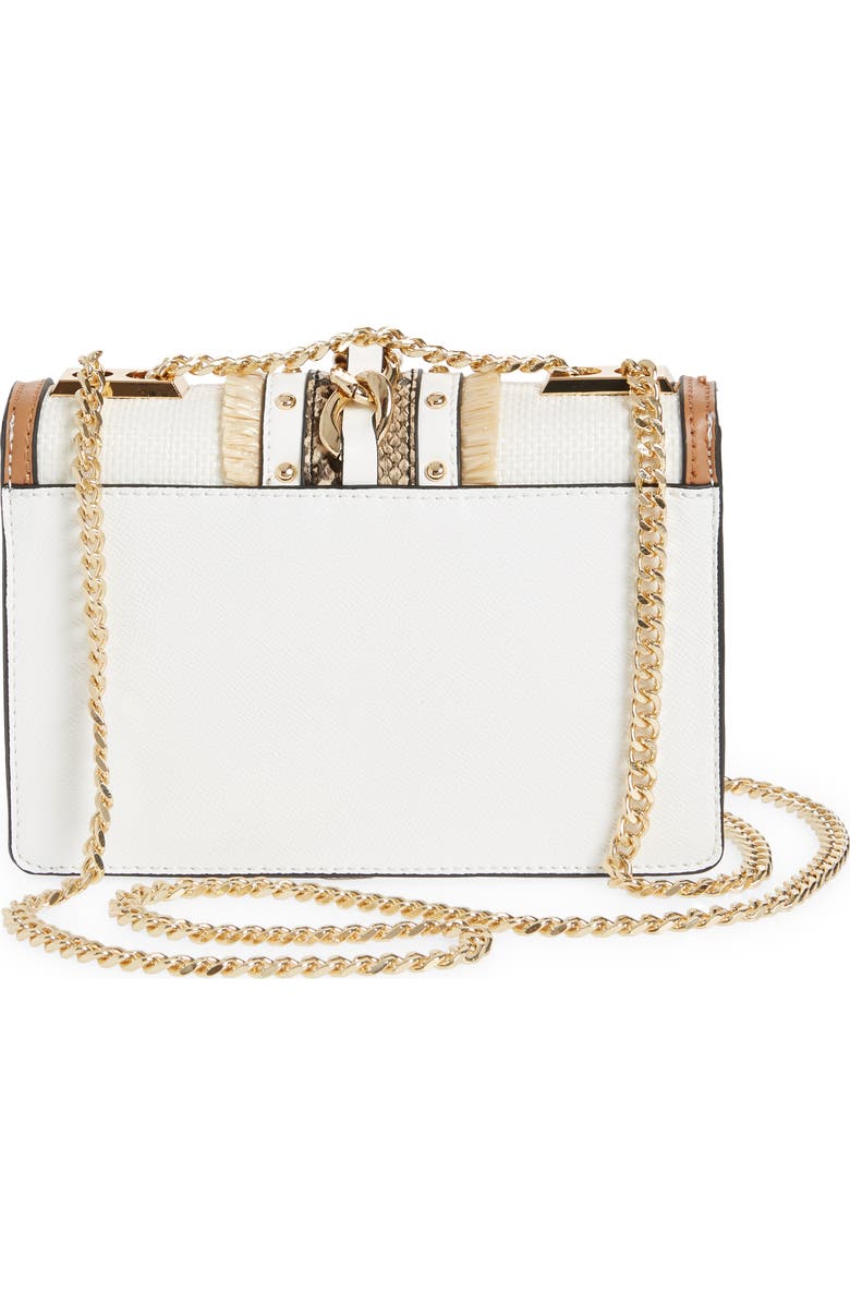 ALDO Rheana Straw Convertible Crossbody Bag, Alternate, color,