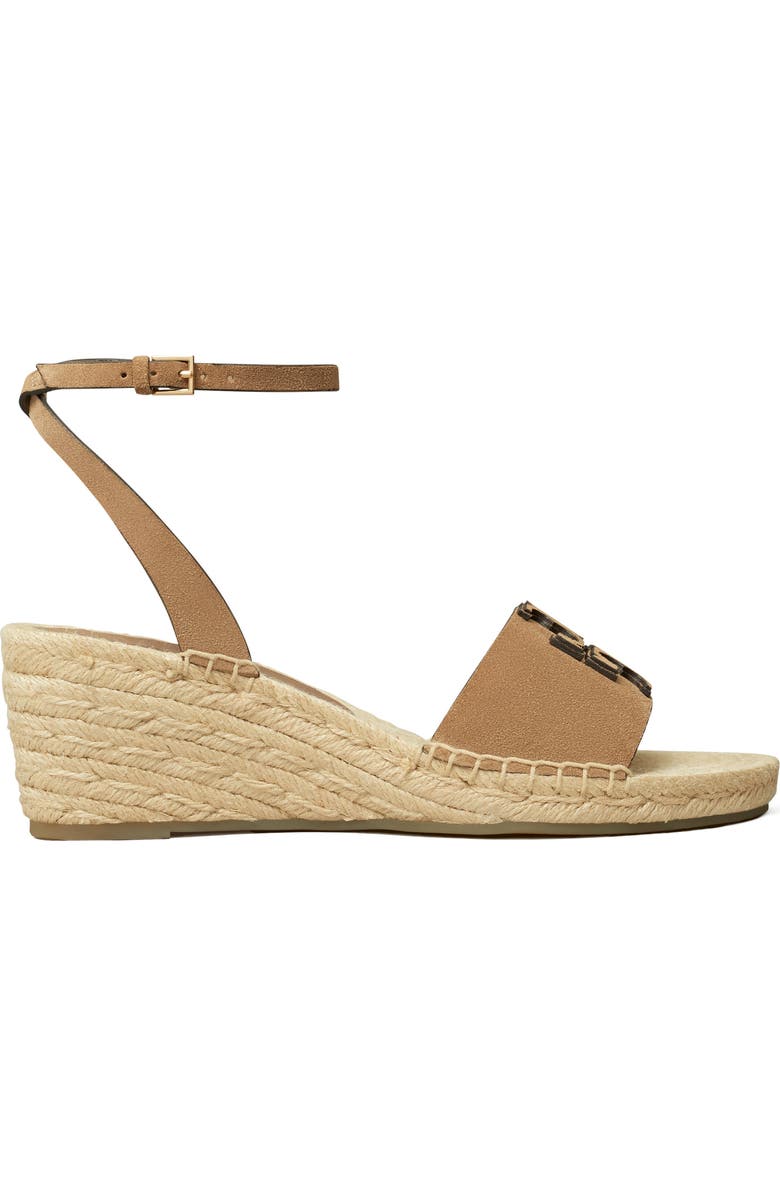 Tory Burch Ines Ankle Strap Espadrille Platform Wedge Sandal, Alternate, color, Ceramic Taupe