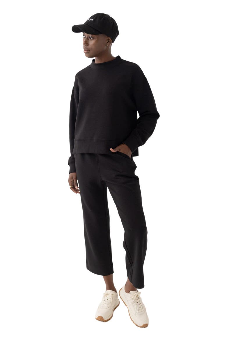 The Clubhouse Travel Pullover, Alternate, color, Black
