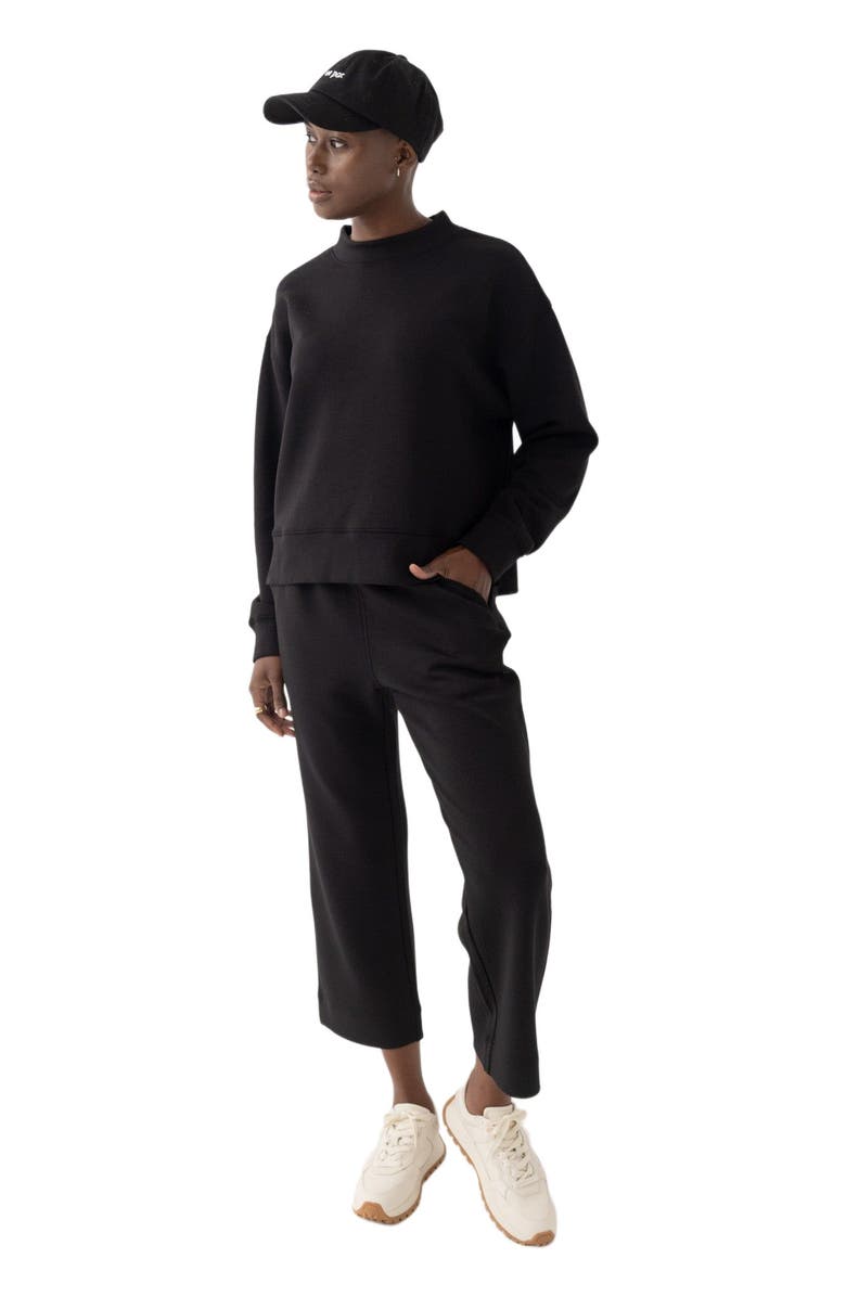 Honors The Clubhouse Travel Pullover, Alternate, color, Black