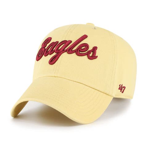 Men's '47 Light Gold Boston College Eagles Clean Up Adjustable Hat