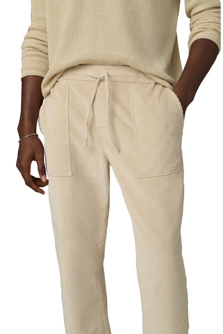 Straight Leg Corduroy Fatigue Pants, Alternate, color, WINTER SAND