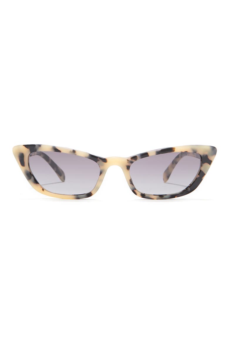 53mm Cat Eye Sunglasses, Main, color, HAVANA