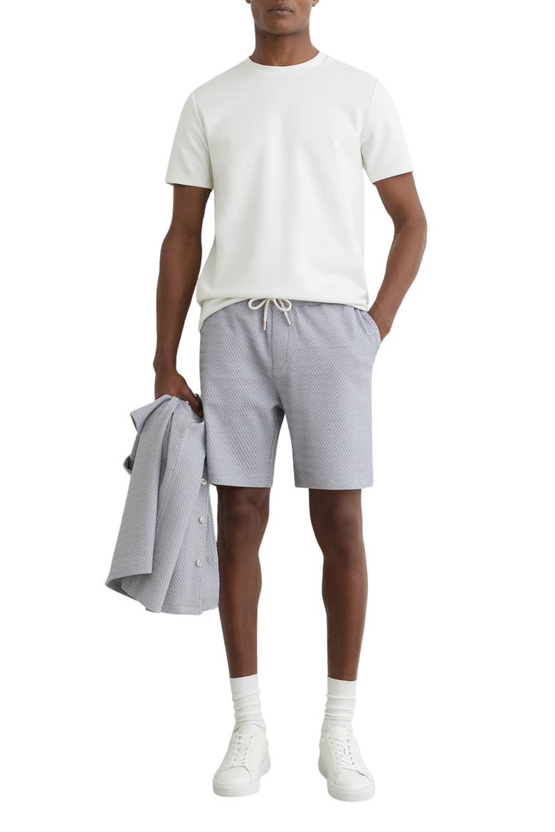 Nicola Textured Shorts, Alternate, color, SOFT BLUE