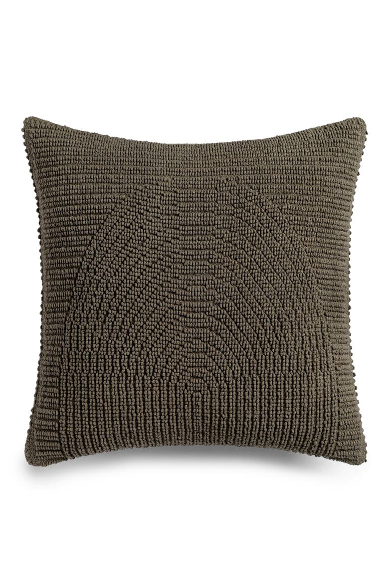 Tranquil Weave Accent Pillow, Main, color, MOSS