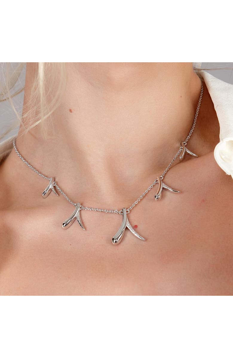 Lucy Quartermaine Sycamore Station Necklace, Alternate, color, Sterling Silver