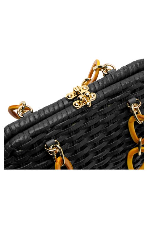 Frances Valentine Hen Woven Wicker Bag