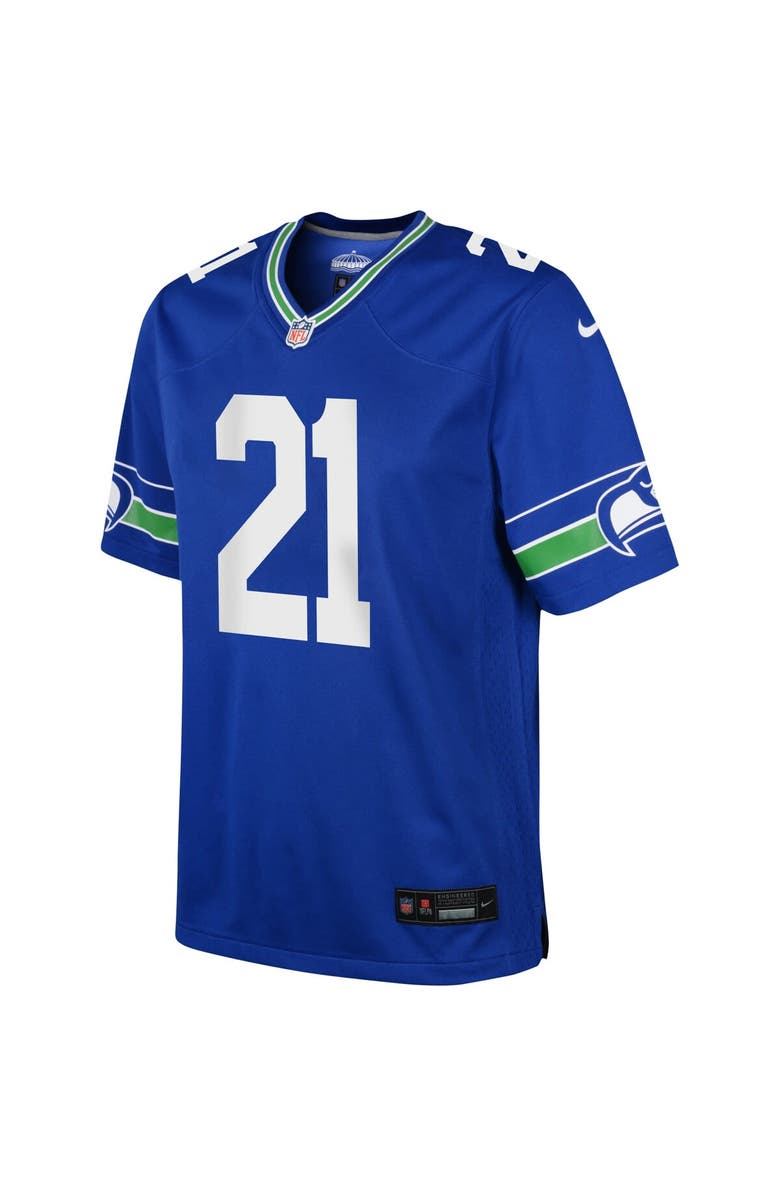 Nike Youth Nike Devon Witherspoon Royal Seattle Seahawks Game Jersey, Alternate, color, Royal