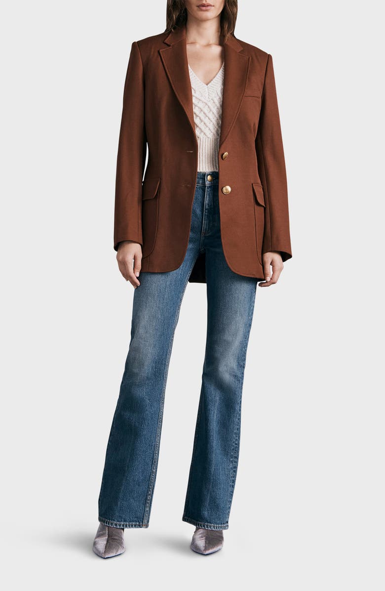 rag & bone Cody Stretch Wool Twill Blazer, Alternate, color,